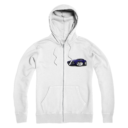 1st Generation Purple Camaro Premium Adult Zip Hoodie