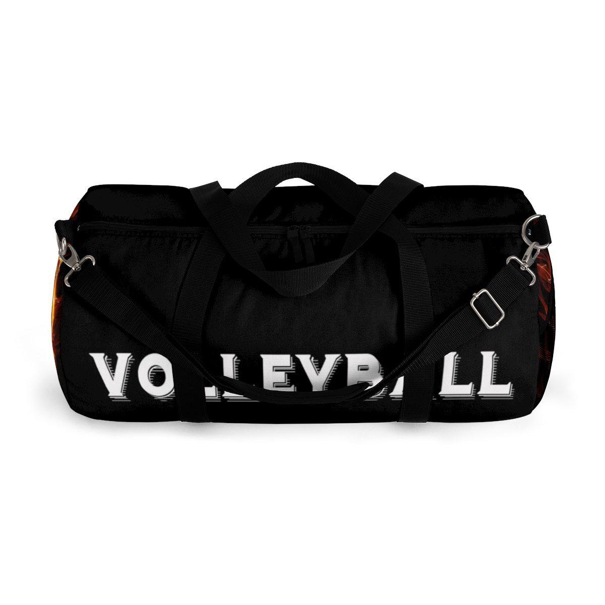 Flaming Volleyball Duffle Bag