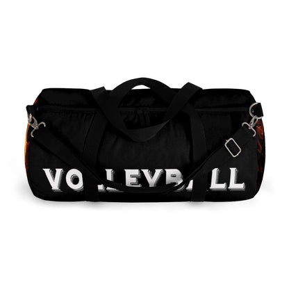 Flaming Volleyball Duffle Bag