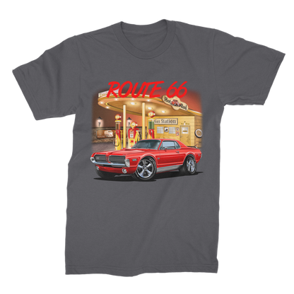 Gas Station Mercury Cougar Premium Jersey Men's T-Shirt