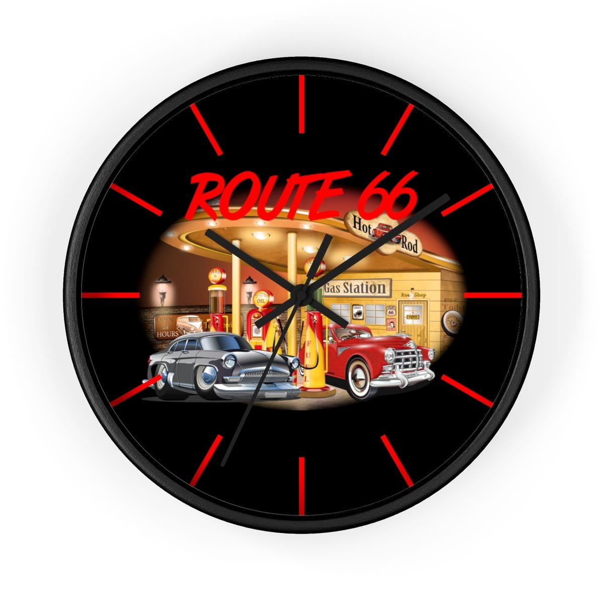 Route 66 Wall clock