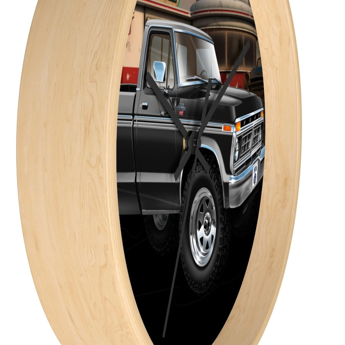 1976 F-150 Ranger XLT 4x4 Pickup Wall clock