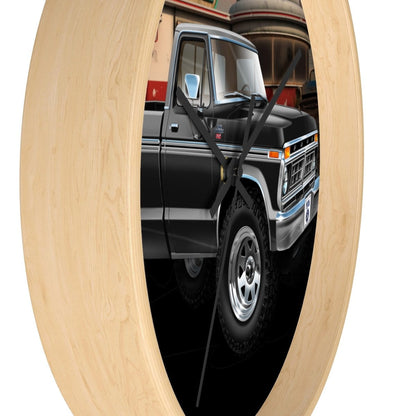 1976 F-150 Ranger XLT 4x4 Pickup Wall clock