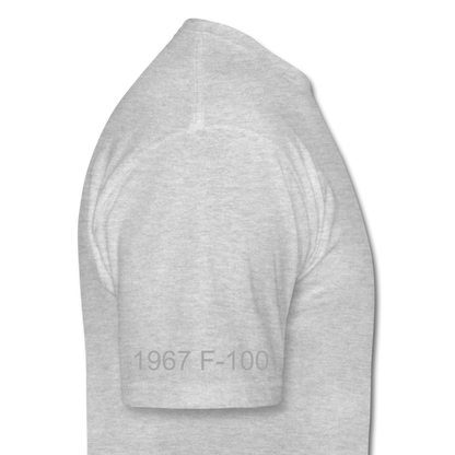 1967 Ford F-100 Men's T-Shirt - heather gray