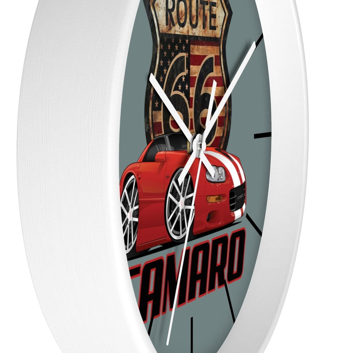 4th Generation Camaro Route 66 Wall clock