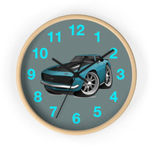 1st Generation Teal Camaro Wall clock