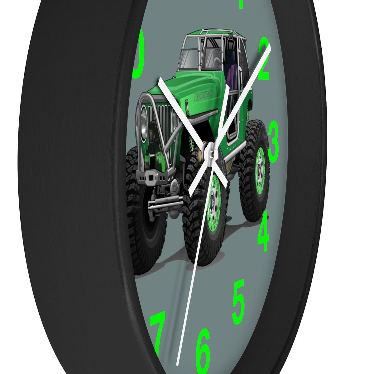 Jeep 4x4 Rocktoy Rock Climber Car Art Wall clock
