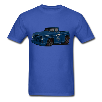 1967 Ford F-100 Men's T-Shirt - royal blue