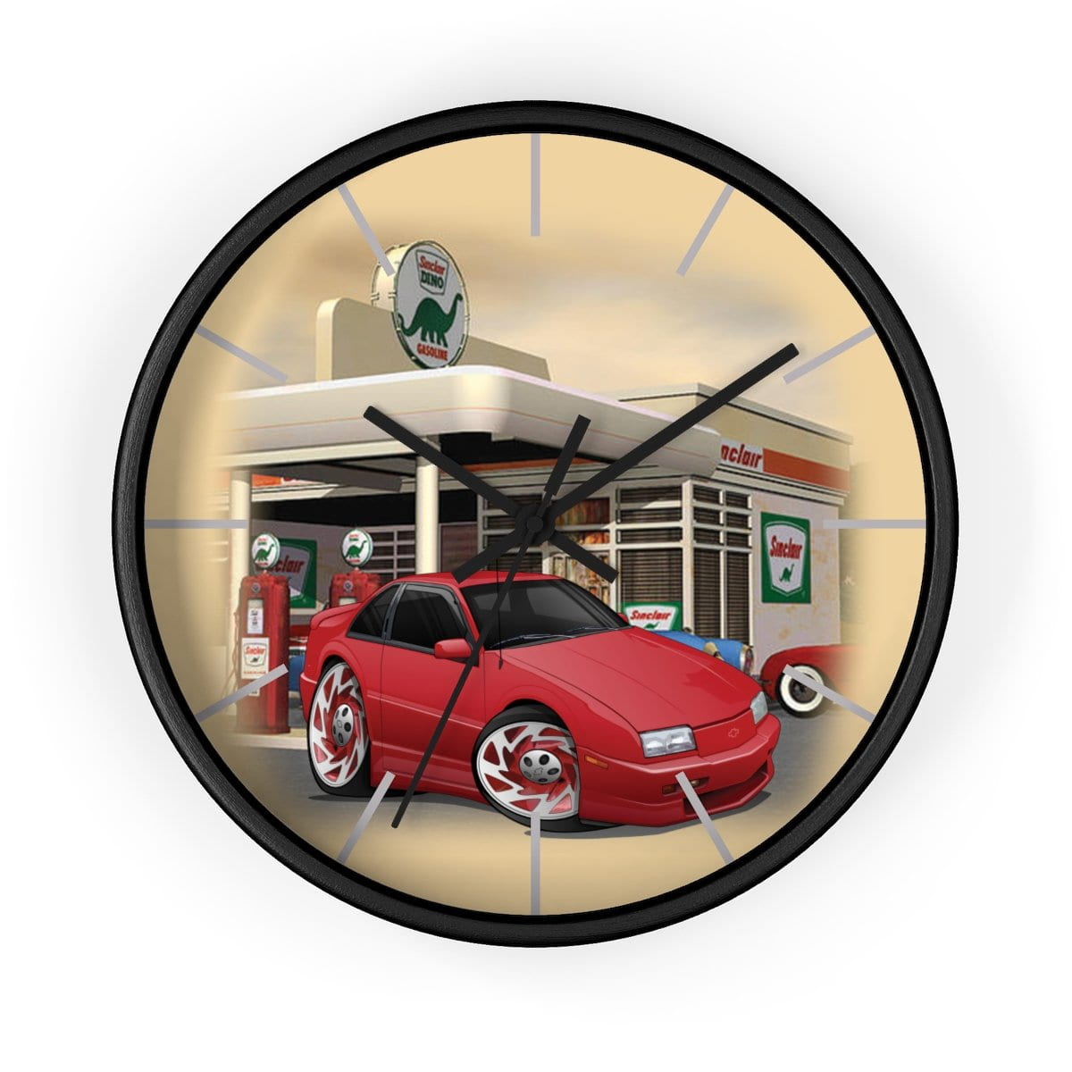 Beretta Car Art Wall clock