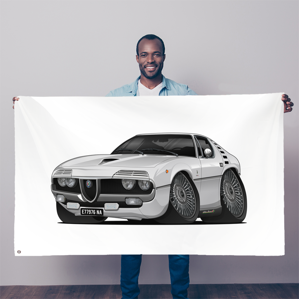 1971 Alfa Romeo Montreal Sublimation Flag