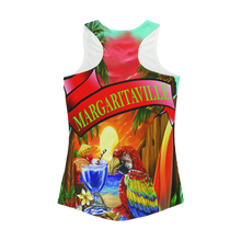 Baby Blue Margaritaville Women Performance Tank Top