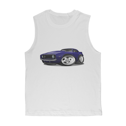 1st Generation Purple Camaro Premium Adult Muscle Top