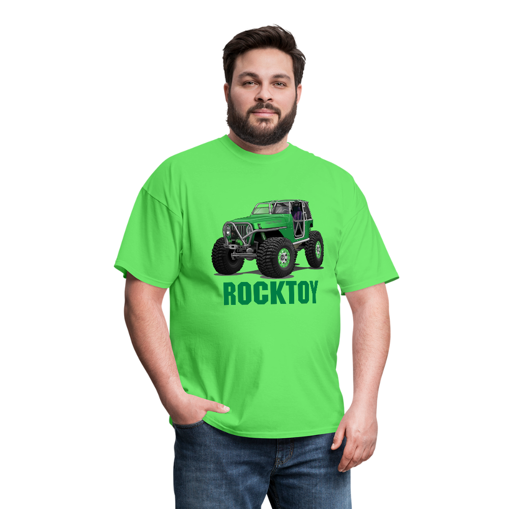 Green Jeep Rocktoy Rock Climber Men's T-Shirt - kiwi