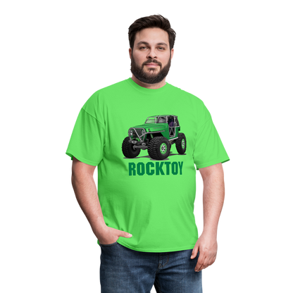 Green Jeep Rocktoy Rock Climber Men's T-Shirt - kiwi