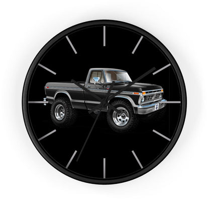 1976 F-150 Ranger XLT 4x4 Pickup Truck Wall clock