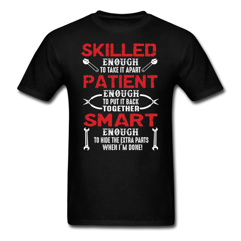 Skilled Mechanic Men's T-Shirt - black