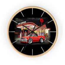 1978 El Camino Gas Station Wall clock