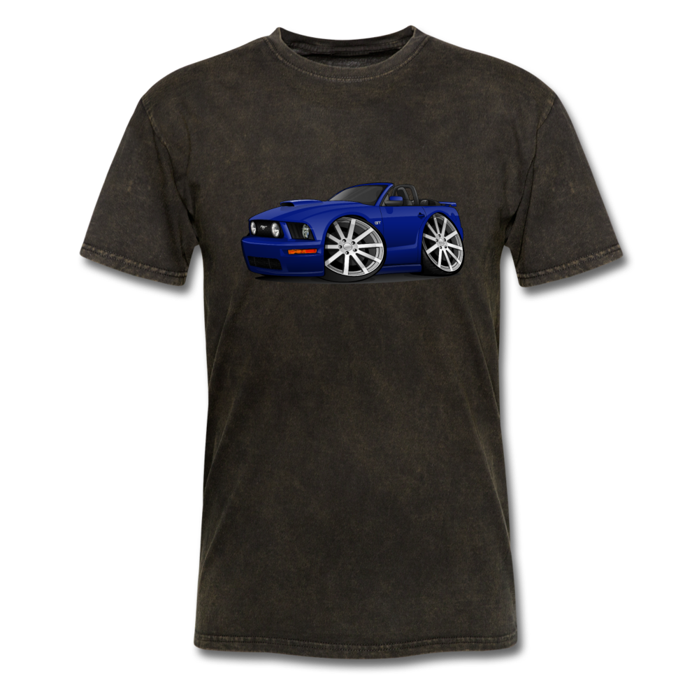 Mustang Convertible Men's T-Shirt - mineral black