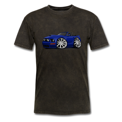 Mustang Convertible Men's T-Shirt - mineral black