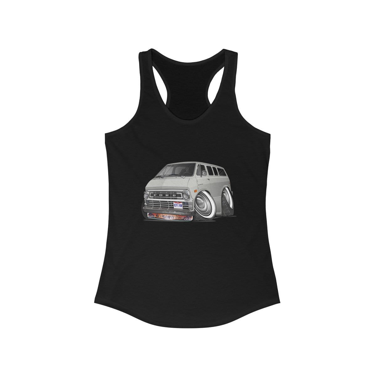 Econoline Hip E Van Women's Ideal Racerback Tank