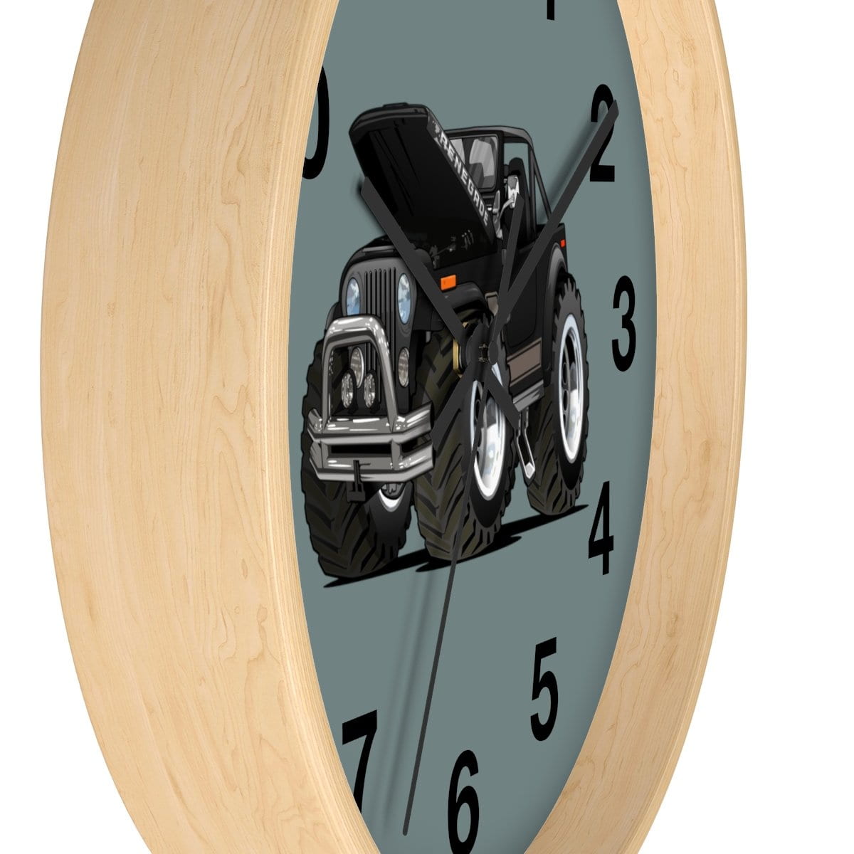 1978 Jeep CJ Renegade Hot Rod Wall clock
