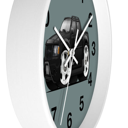 Sport Track Gray background Wall clock