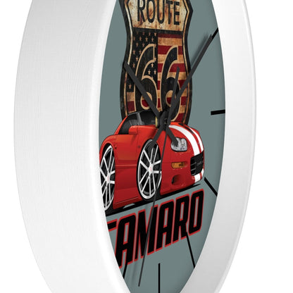 4th Generation Camaro Route 66 Wall clock