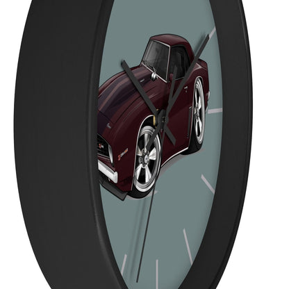 1969 Camaro Z28 Muscle Car Art Wall clock
