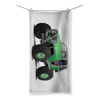 Jeep 4x4 Rocktoy Rock Climber Car Art Sublimation All Over Towel