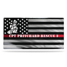 The Fire Flag Metal Art