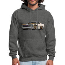 1970 Chrysler 300 Hurst Car Art Men's Hoodie - charcoal gray