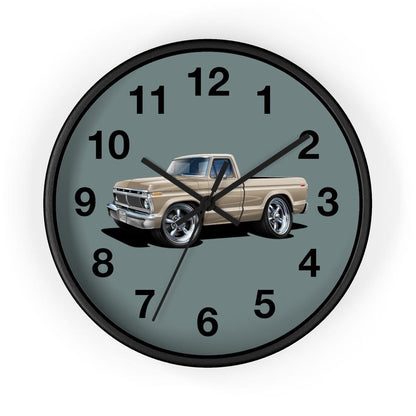 1974 F100 Pickup Truck Car Art Wall clock