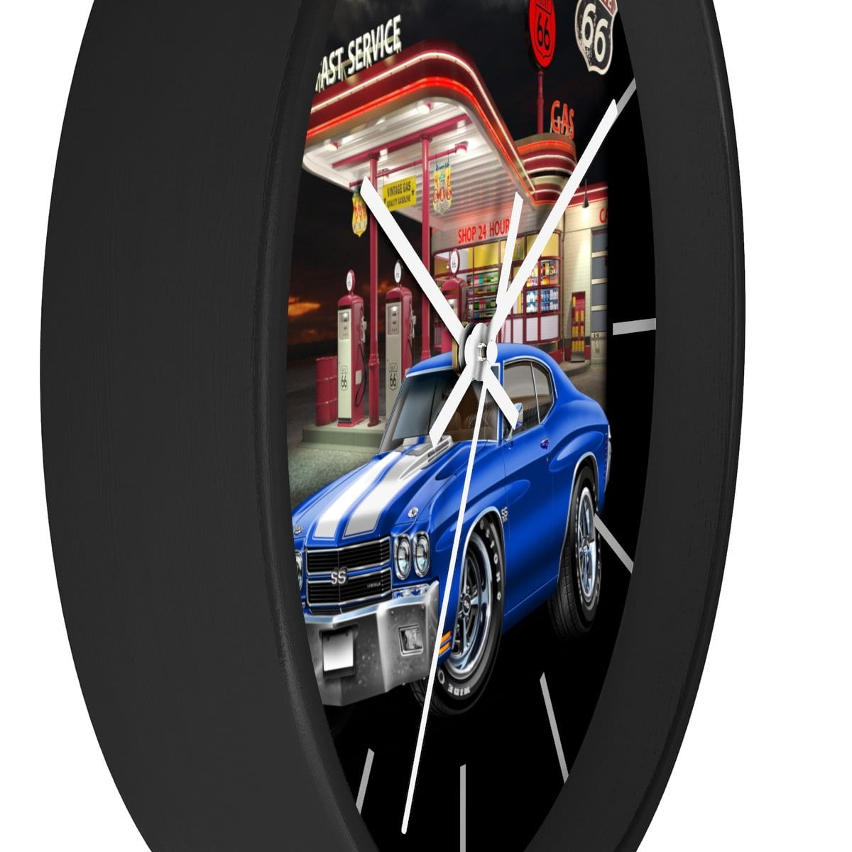 1970 Chevelle Vintage Gas Wall clock