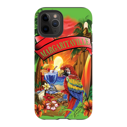 Lime Green Margaritaville IPhone Cases