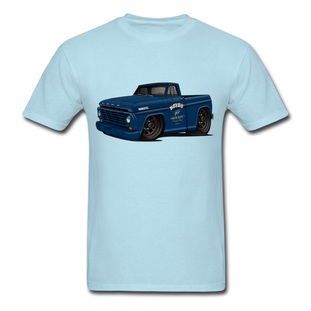1967 Ford F-100 Men's T-Shirt - powder blue