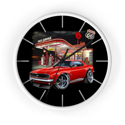 1967 Camaro SS Vintage Gas Wall clock