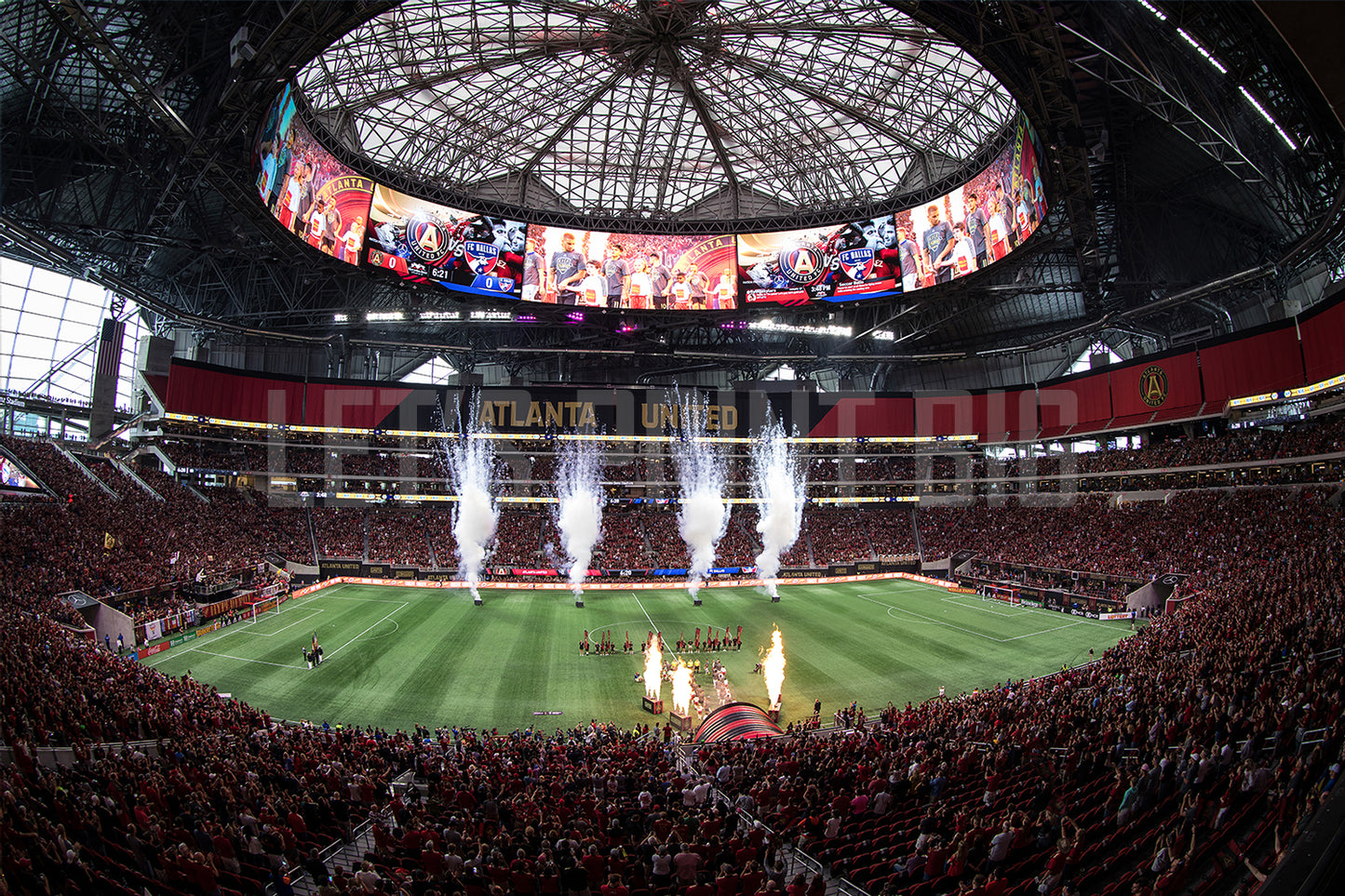 Mercedes-Benz Football Stadium C Wall Mural