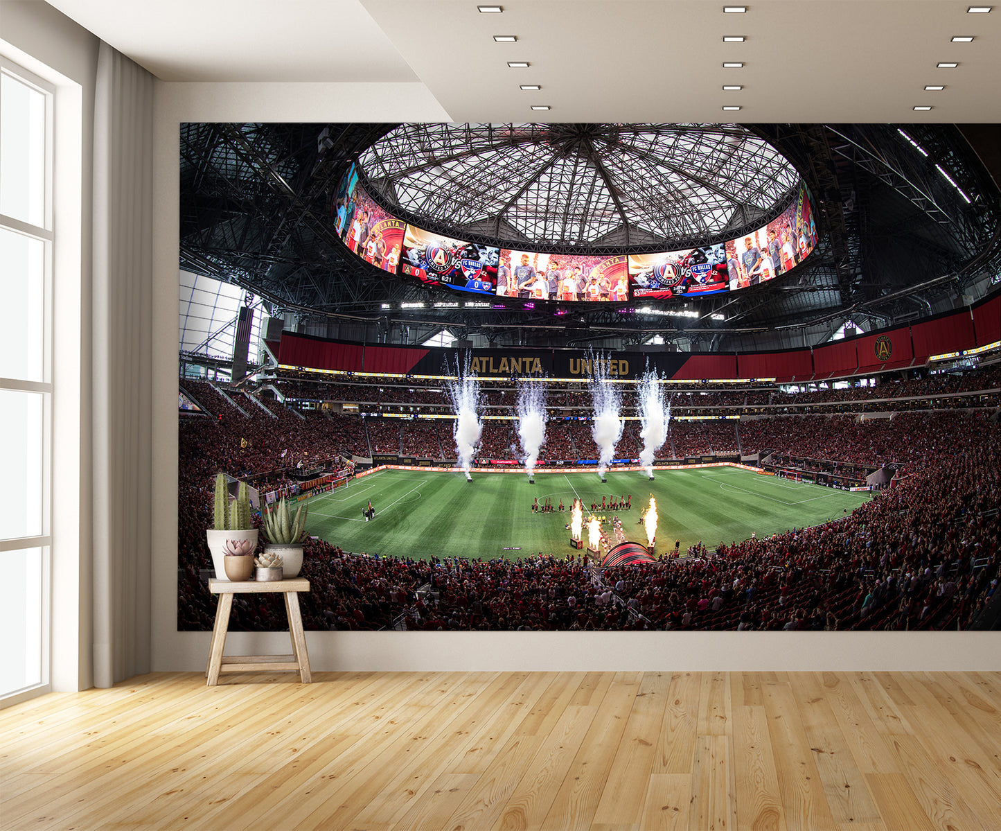 Mercedes-Benz Football Stadium C Wall Mural