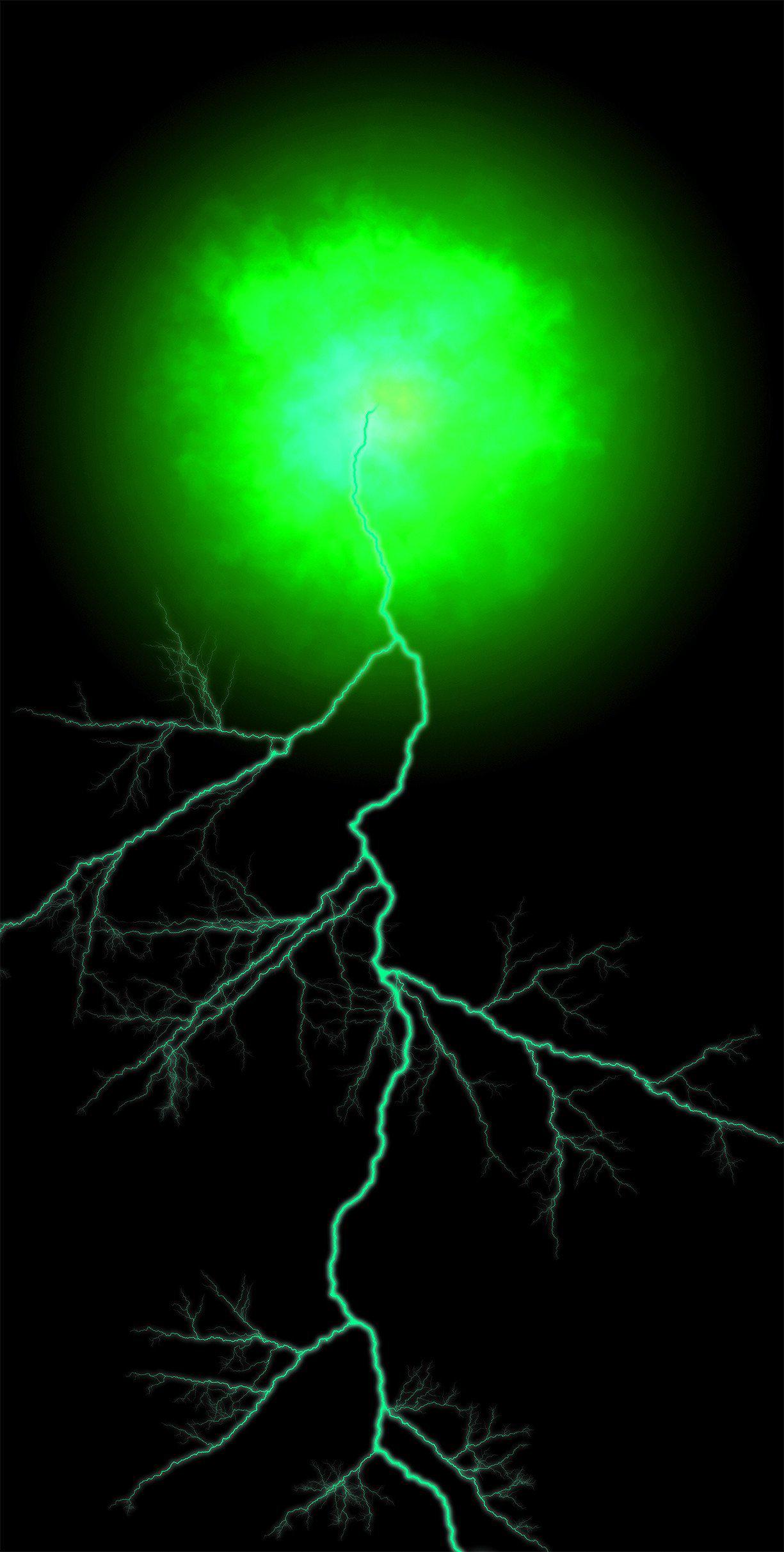 Fireball Lightening Green Cornhole Board Decal Set-2 Decals Bean Bag Toss - Let's Print Big