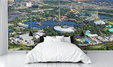 Aerial View SeaWorld Orlando Florida Wall Mural