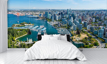 Aerial View Vancouver BC British Wall Mural