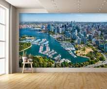 Aerial View Vancouver BC British Wall Mural
