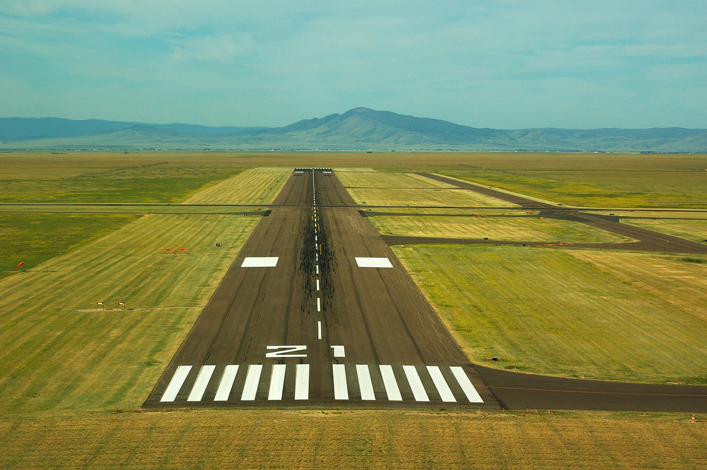 Airport Runway 21 Wall Mural
