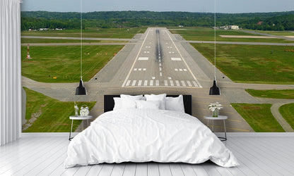 Airport Runway Wall Mural