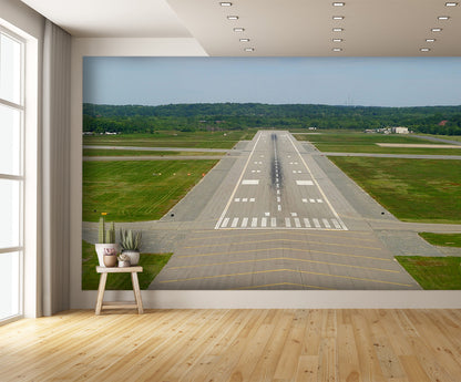 Airport Runway Wall Mural