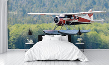 Alaska Bush Plane Floats Wall Mural