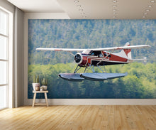 Alaska Bush Plane Floats Wall Mural