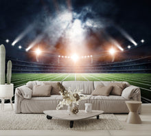 American Soccer Stadium Wall Mural