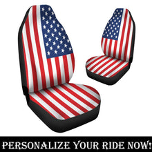Patriotic American Flag Seat Covers