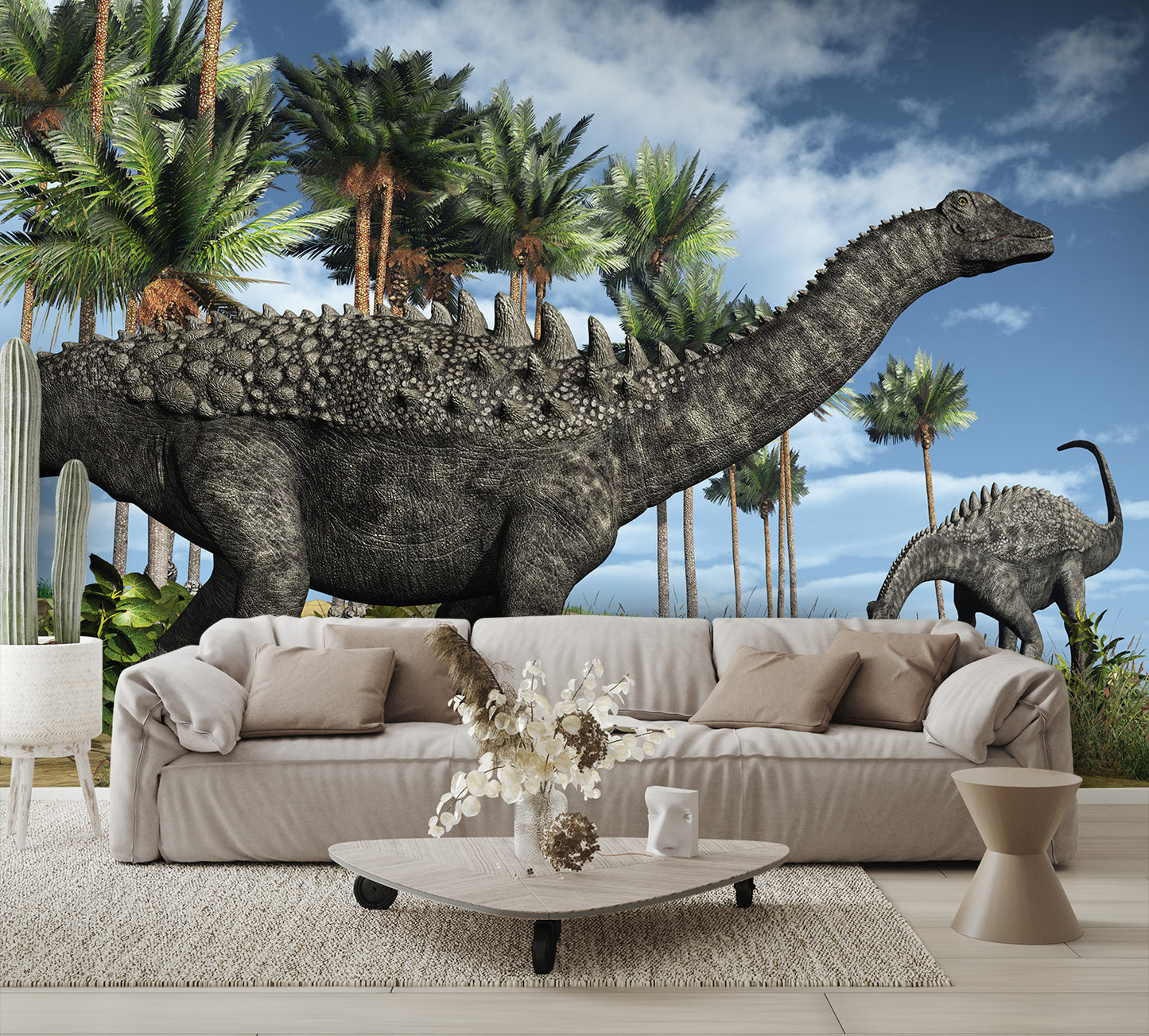Ampelosurus Dinosaurs Wall Mural